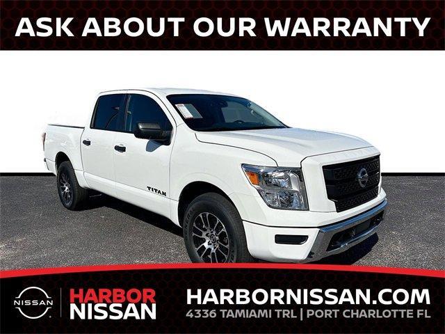 used 2022 Nissan Titan car, priced at $32,999