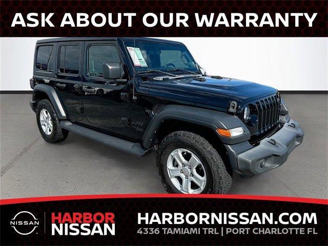 used 2021 Jeep Wrangler Unlimited car, priced at $24,990