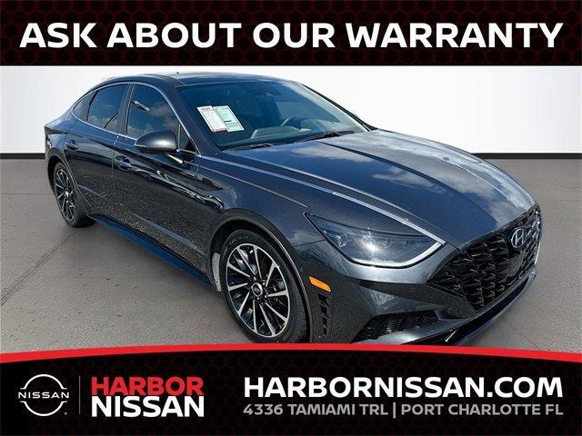 used 2021 Hyundai Sonata car, priced at $19,999