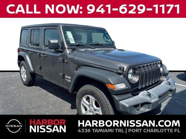 used 2021 Jeep Wrangler Unlimited car, priced at $27,755