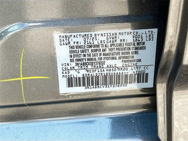 new 2025 Nissan Sentra car, priced at $22,706