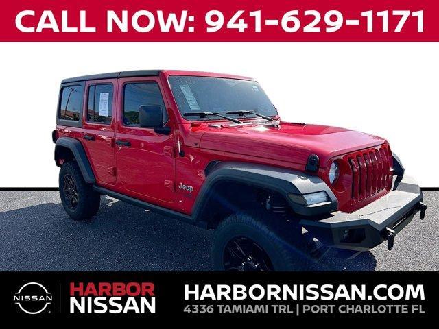 used 2019 Jeep Wrangler Unlimited car, priced at $24,795