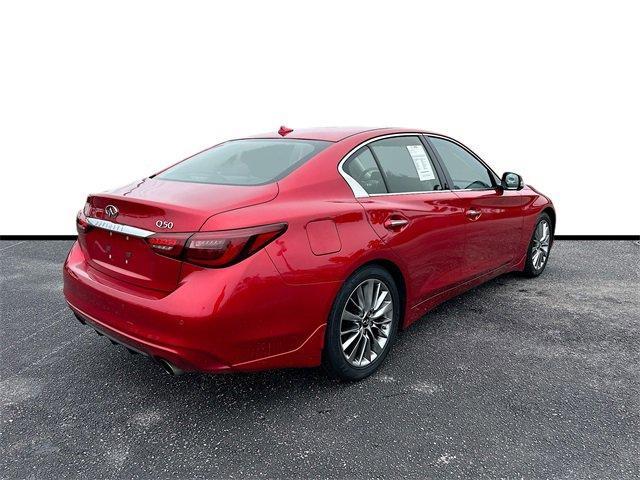 used 2022 INFINITI Q50 car, priced at $26,995