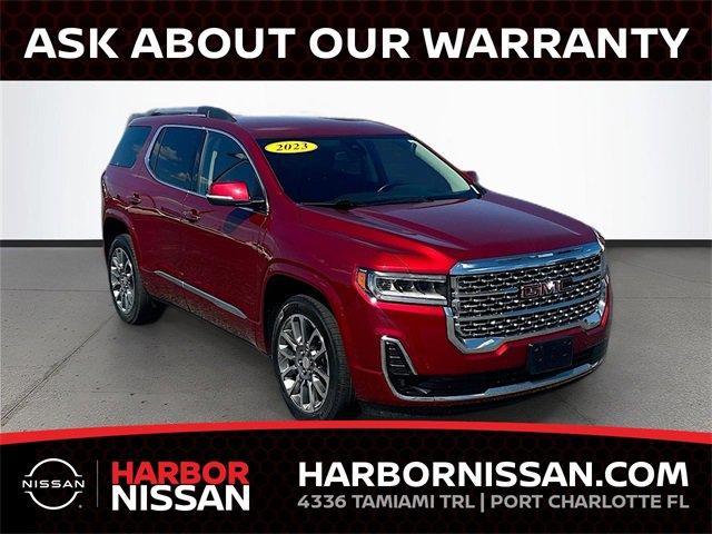 used 2023 GMC Acadia car, priced at $34,595