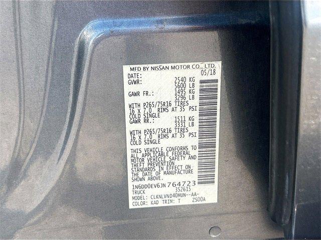 used 2018 Nissan Frontier car, priced at $16,590