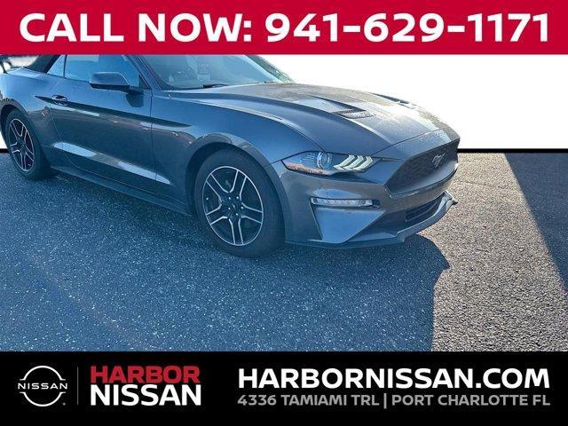 used 2021 Ford Mustang car, priced at $21,750