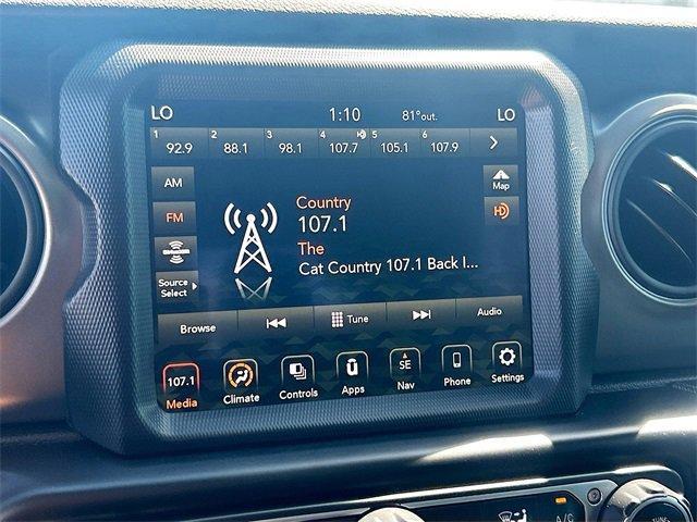 used 2022 Jeep Gladiator car, priced at $27,750