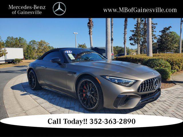 used 2022 Mercedes-Benz AMG SL 55 car, priced at $96,999