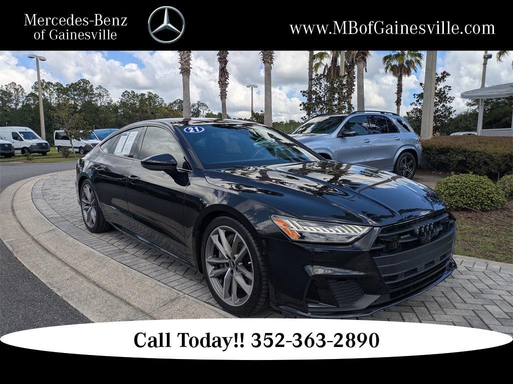 used 2021 Audi A7 car, priced at $36,486