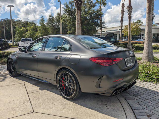 new 2024 Mercedes-Benz AMG C 63 car, priced at $110,030