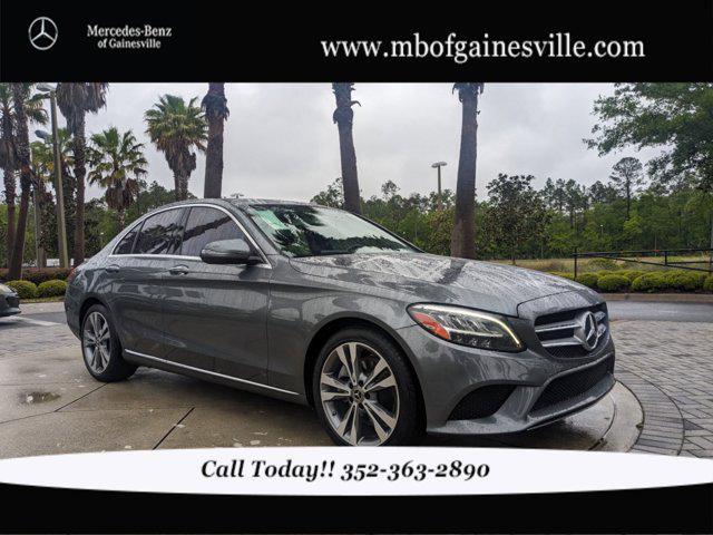 used 2019 Mercedes-Benz C-Class car, priced at $17,432