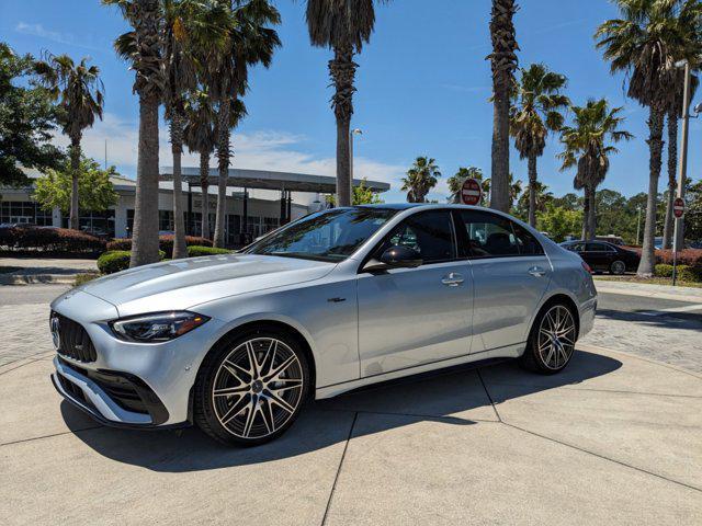 new 2024 Mercedes-Benz AMG C 43 car, priced at $73,435
