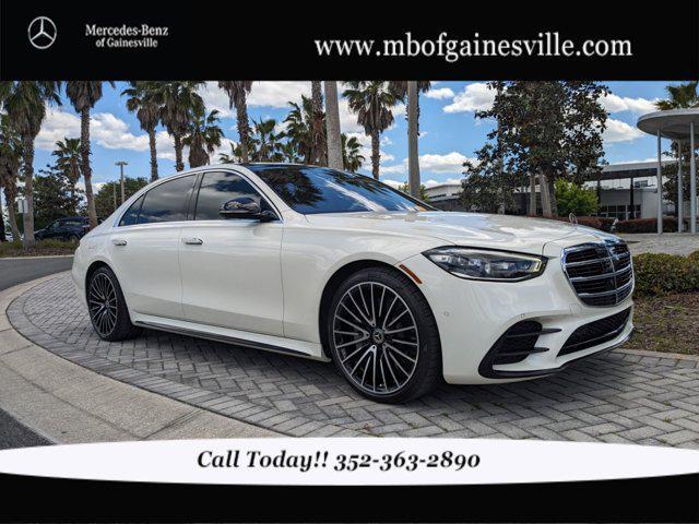 used 2022 Mercedes-Benz S-Class car, priced at $92,487