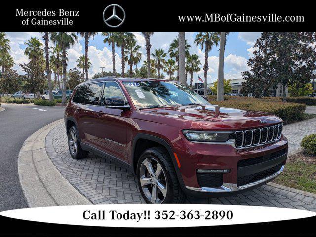used 2021 Jeep Grand Cherokee L car, priced at $27,344