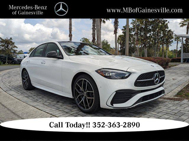 new 2025 Mercedes-Benz C-Class car, priced at $59,715