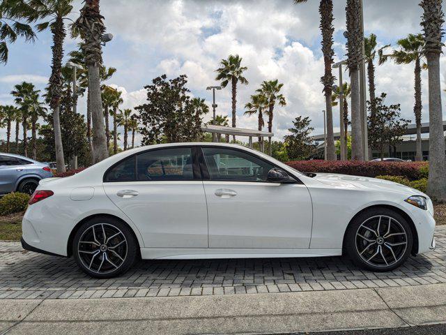 new 2025 Mercedes-Benz C-Class car, priced at $59,715