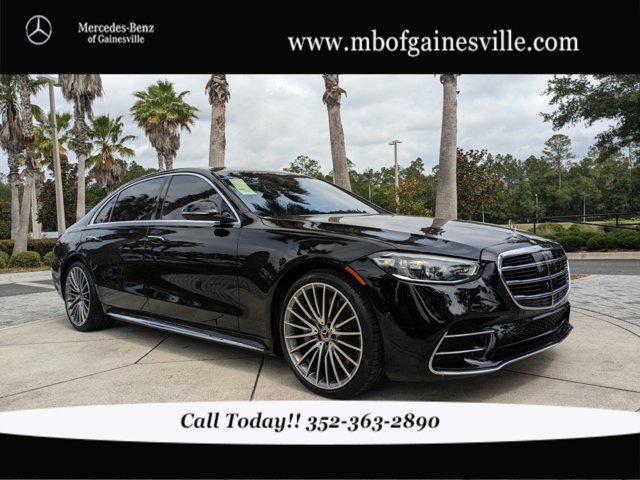 used 2023 Mercedes-Benz S-Class car, priced at $95,955