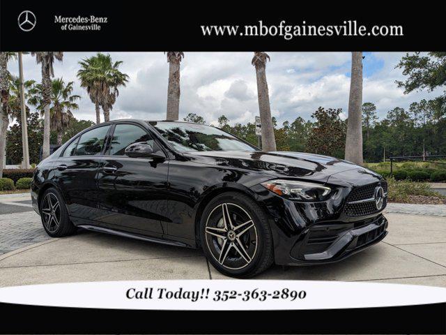 used 2023 Mercedes-Benz C-Class car, priced at $38,430