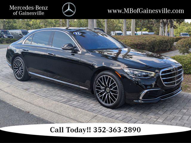 used 2022 Mercedes-Benz S-Class car, priced at $77,741