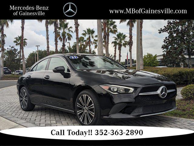 used 2021 Mercedes-Benz CLA 250 car, priced at $26,697