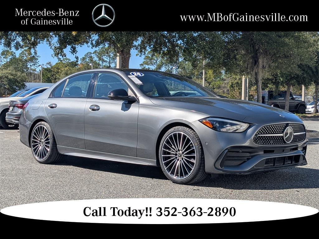 used 2024 Mercedes-Benz C-Class car, priced at $39,511