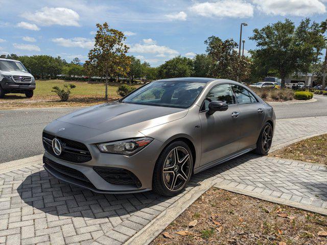 used 2022 Mercedes-Benz AMG CLA 35 car, priced at $41,997