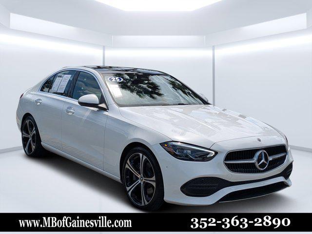used 2025 Mercedes-Benz C-Class car, priced at $42,687