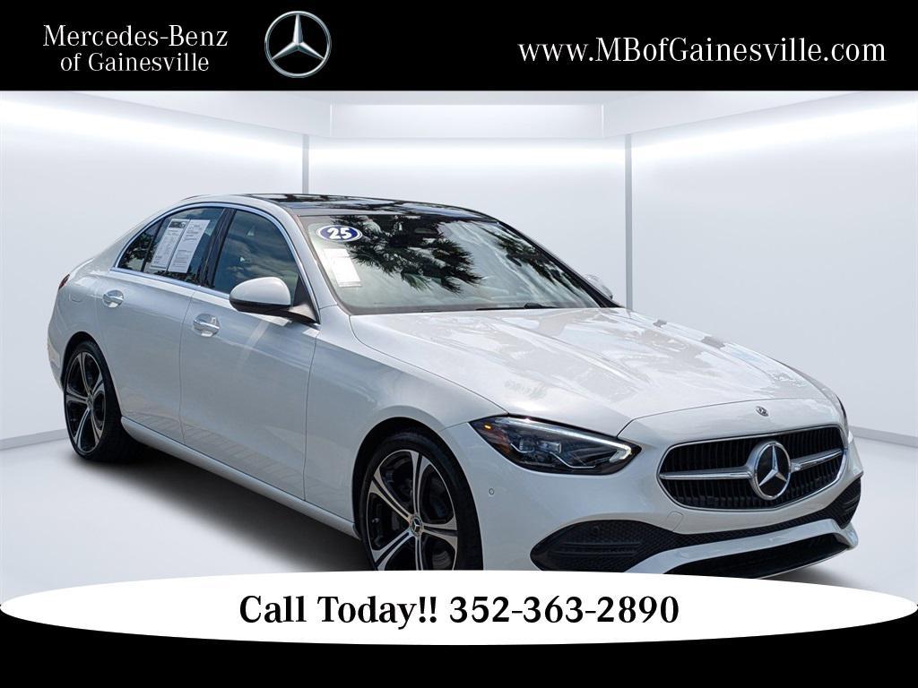 used 2025 Mercedes-Benz C-Class car, priced at $41,790