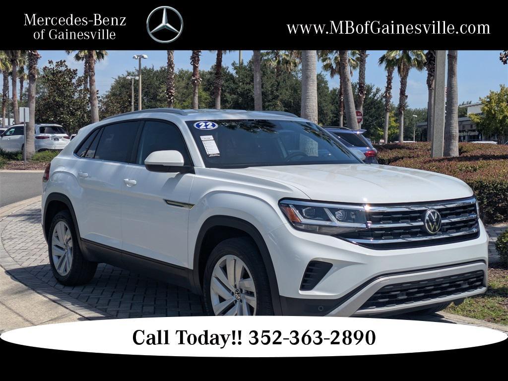 used 2022 Volkswagen Atlas Cross Sport car, priced at $23,777