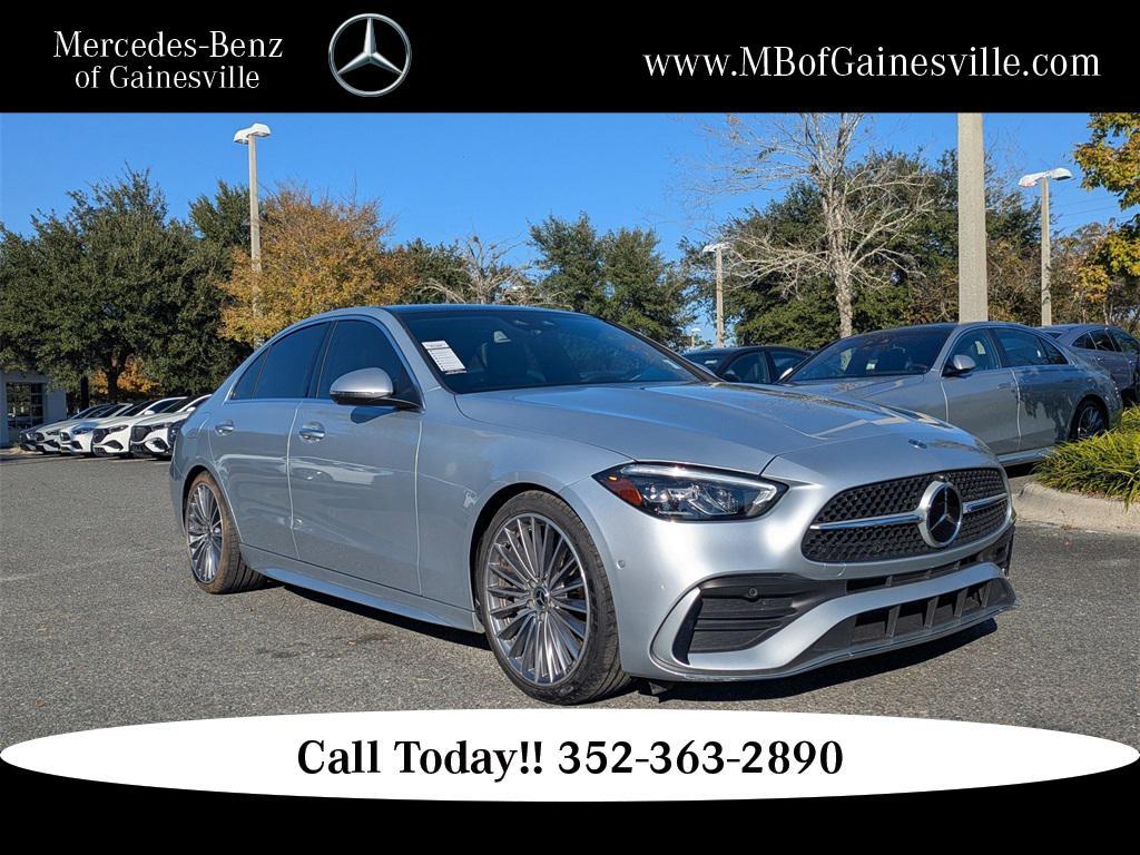 used 2022 Mercedes-Benz C-Class car, priced at $36,962
