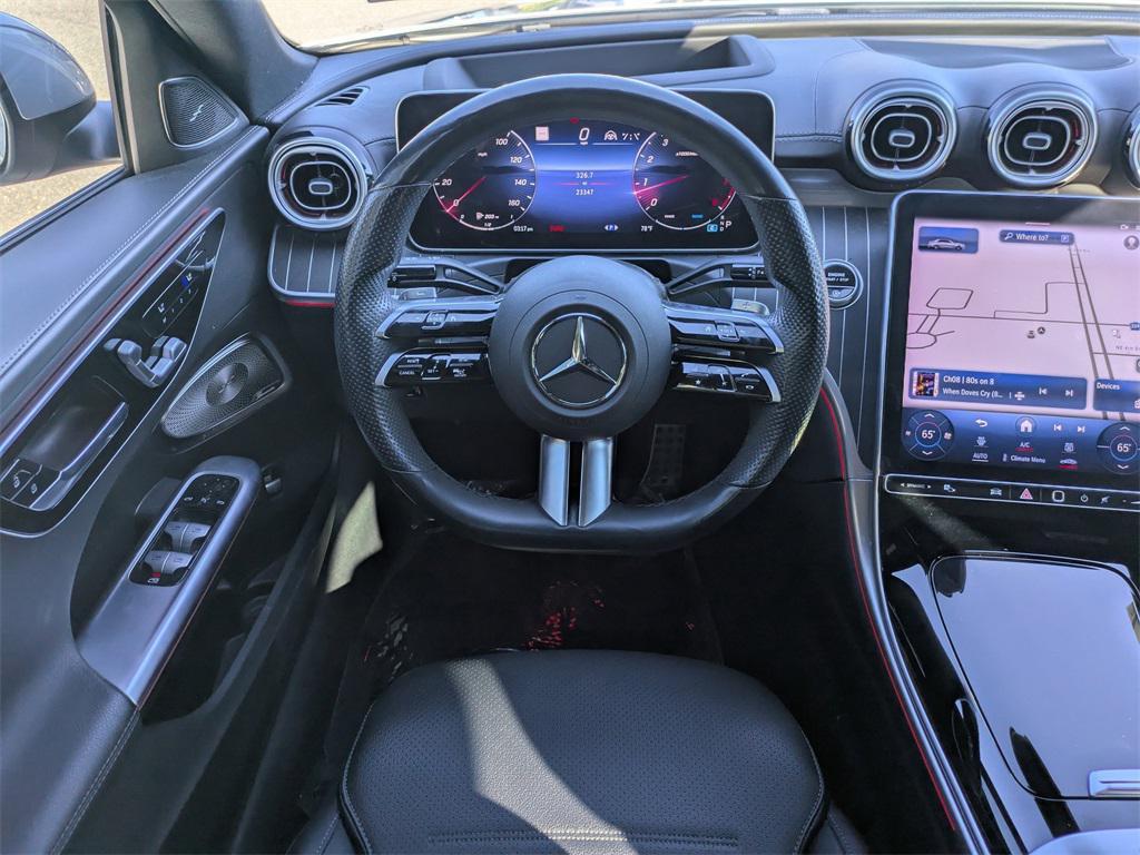 used 2022 Mercedes-Benz C-Class car, priced at $36,962