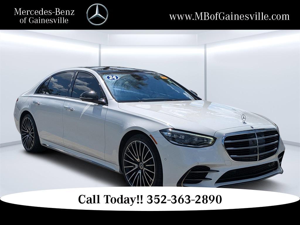 used 2024 Mercedes-Benz S-Class car, priced at $90,896