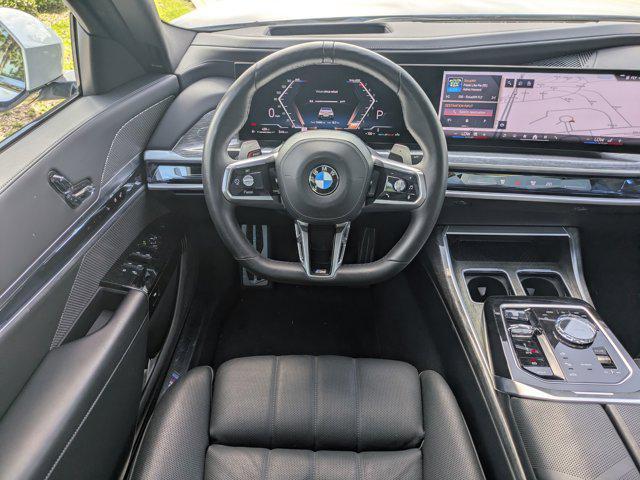 used 2024 BMW 740 car, priced at $73,926