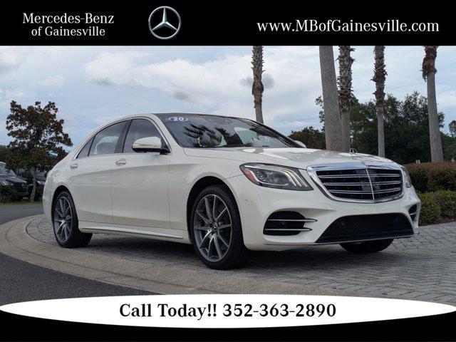 used 2020 Mercedes-Benz S-Class car, priced at $45,818