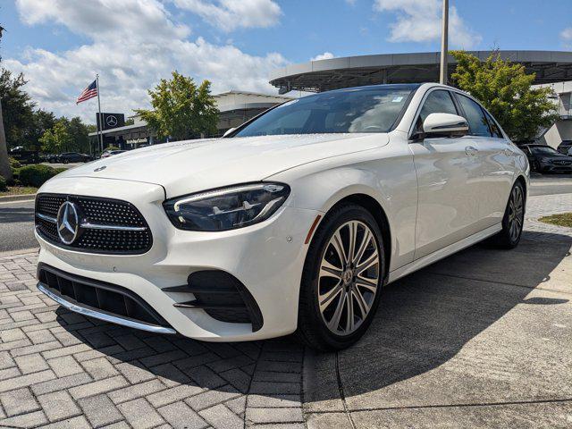 used 2022 Mercedes-Benz E-Class car, priced at $39,999