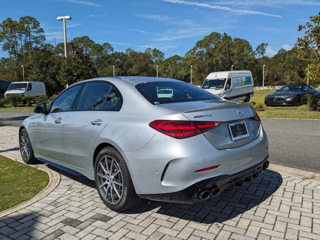 new 2024 Mercedes-Benz AMG C 43 car, priced at $69,705