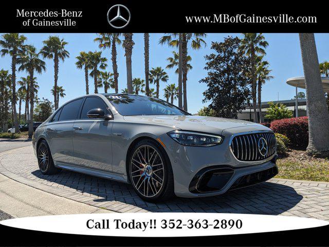 used 2024 Mercedes-Benz AMG S 63 E car, priced at $179,954