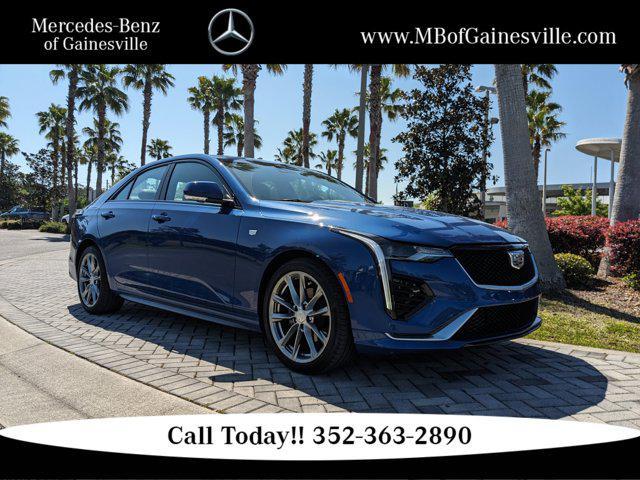 used 2025 Cadillac CT4 car, priced at $45,999