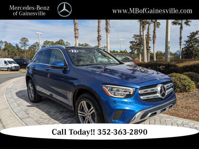 used 2022 Mercedes-Benz GLC 300 car, priced at $34,598