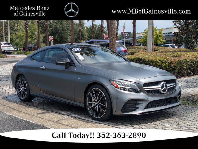 used 2023 Mercedes-Benz AMG C 43 car, priced at $52,166