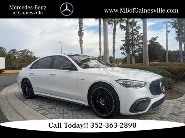 new 2024 Mercedes-Benz AMG S 63 E car, priced at $213,210