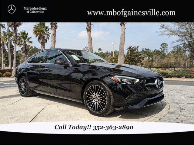 used 2023 Mercedes-Benz C-Class car, priced at $41,154