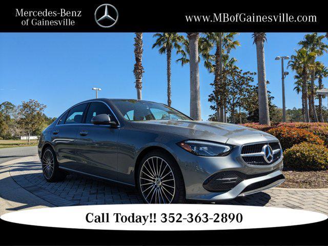 new 2025 Mercedes-Benz C-Class car, priced at $55,395