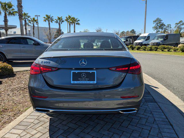 new 2025 Mercedes-Benz C-Class car, priced at $55,395