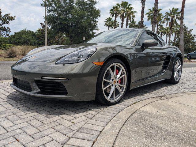 used 2025 Porsche 718 Cayman car, priced at $102,997