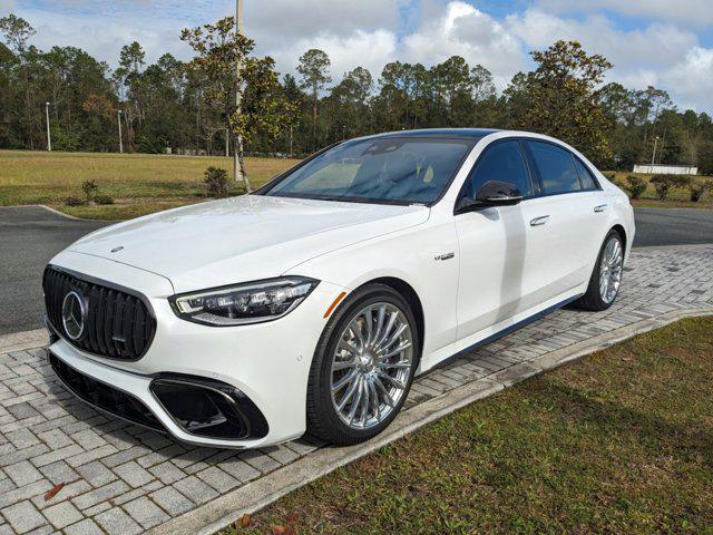 new 2025 Mercedes-Benz AMG S 63 E car, priced at $214,635