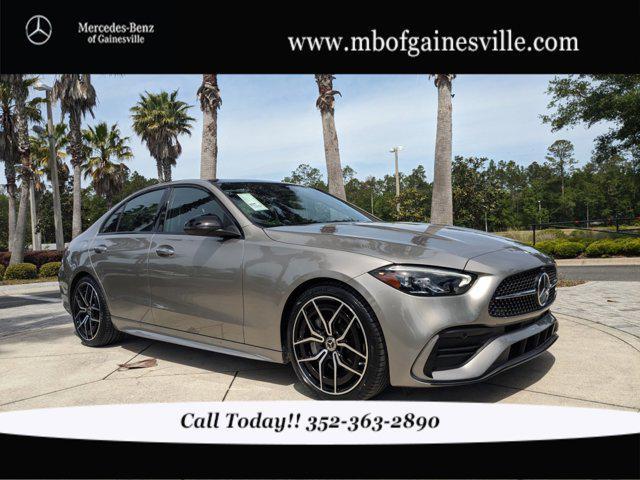 used 2022 Mercedes-Benz C-Class car, priced at $38,847