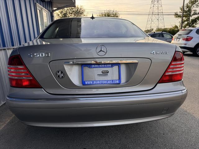 used 2004 Mercedes-Benz S-Class car, priced at $9,998