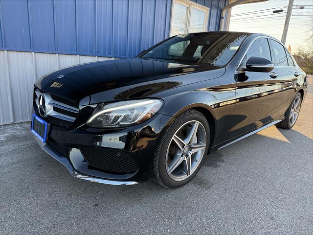 used 2015 Mercedes-Benz C-Class car, priced at $11,998