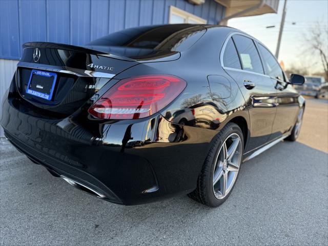 used 2015 Mercedes-Benz C-Class car, priced at $11,998